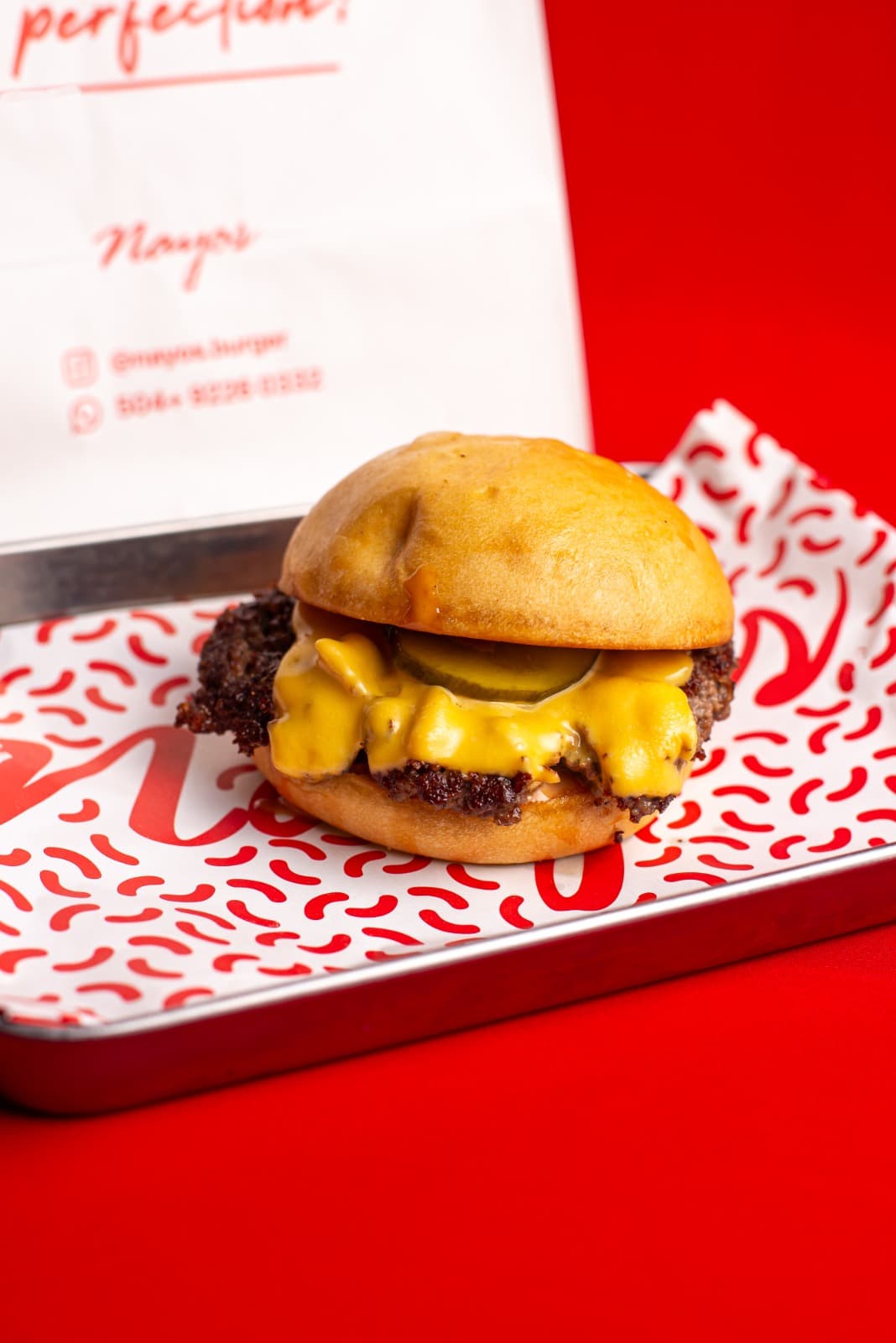 Deliciosa hamburguesa Nayos